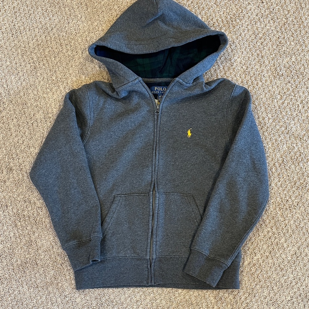 Polo by Ralph Lauren Kids Charcoal Hoodie